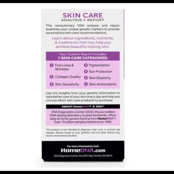 💝 Free With 25$ Purchase! HomeDNA™ Skin Care Analysis + Report Test Kit - Picture 2 of 6